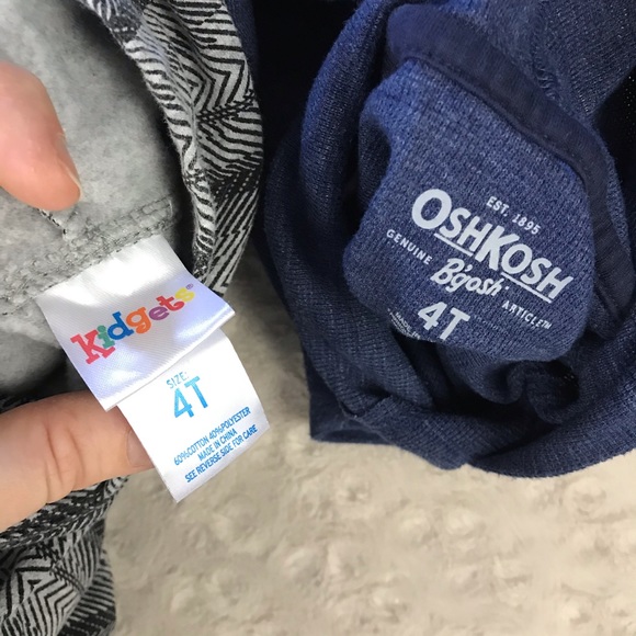 Boy’s Hooded Shirts Size 4T OshKosh B’Gosh Kidgets - Picture 6 of 6